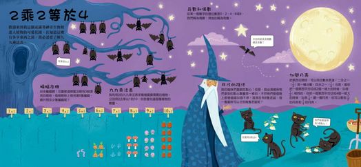 驚奇趣味翻翻書：普拉斯的魔法數學世界